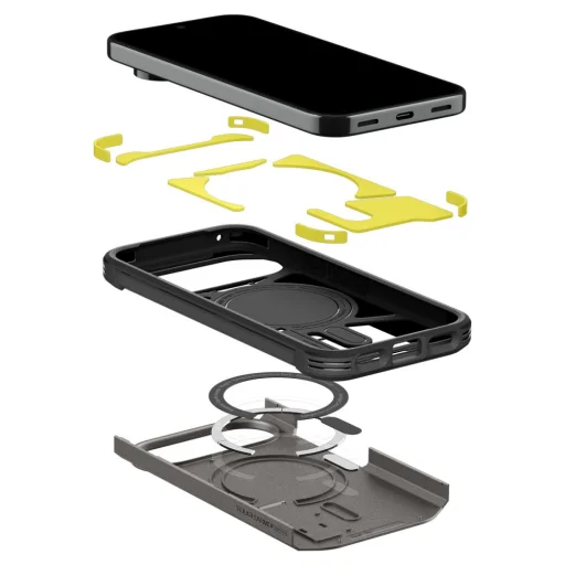 Puzdro Spigen Tough Armor Mag MagSafe pre Google Pixel 11 Pro Gunmetal - 8