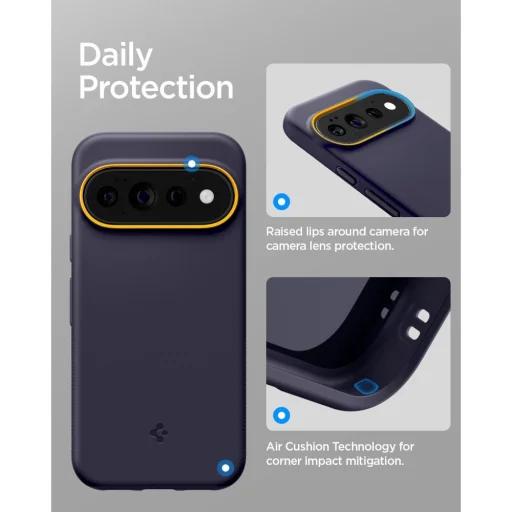 Tmavomodro-žlté puzdro Spigen Nano Pop MagSafe pre Google Pixel 11 Pro - 9