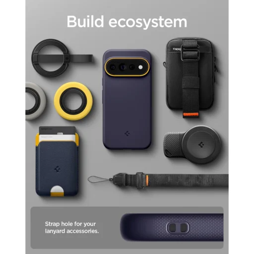Tmavomodro-žlté puzdro Spigen Nano Pop MagSafe pre Google Pixel 11 Pro - 13