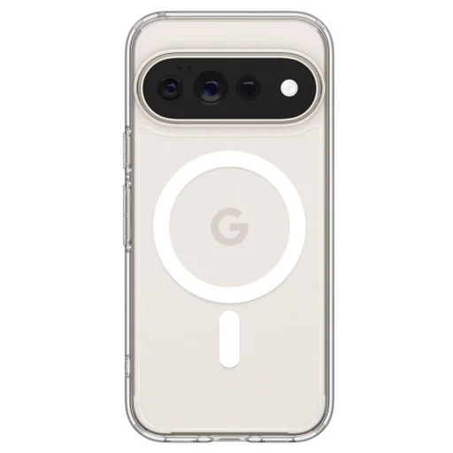 Google Pixel 11 Pro XL priehľadno-biele puzdro Spigen Ultra Hybrid Mag MagSafe - 3
