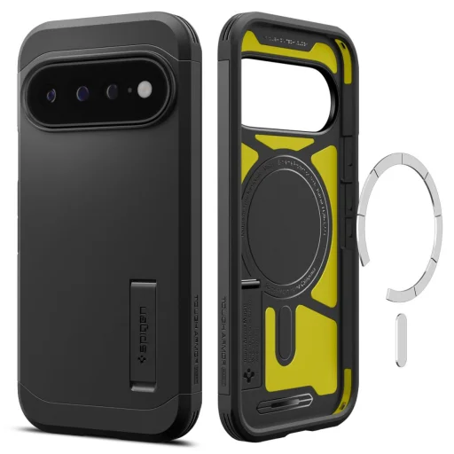 Google Pixel 11 Pro XL čierne puzdro Spigen Tough Armor Mag MagSafe - 3