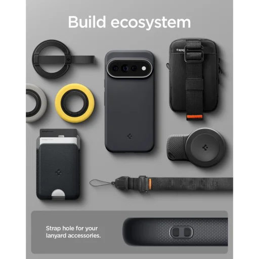 Puzdro Spigen Nano Pop MagSafe pre Google Pixel 11 Pro XL čierno-sivé - 13