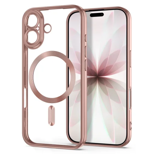 iPhone 17 Shiny Rose Gold Tech-protect Magflex MagSafe puzdro - 2