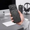 iPhone 17 Pro / 18 Pro matné čierne puzdro Tech-Protect MagPrime MagSafe CC thumbnail