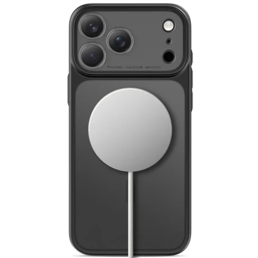 iPhone 17 Pro / 18 Pro matné čierne puzdro Tech-Protect MagPrime MagSafe CC - 4