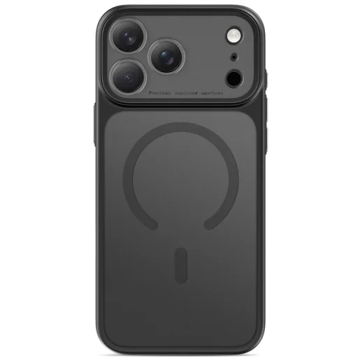 iPhone 17 Pro / 18 Pro matné čierne puzdro Tech-Protect MagPrime MagSafe CC - 5