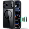 iPhone 18 Pro Max / iPhone 17 Pro Max átlátszó fekete ESR Classic Hybrid HaloLock tok thumbnail