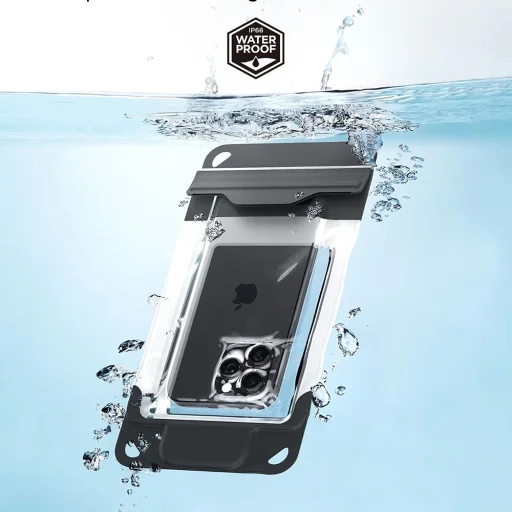 Spigen Aqua Shield Air Pump A604 vodotesné puzdro čierne (ACS11675) - 4