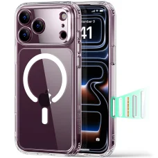 iPhone 18 Pro / iPhone 17 Pro priehľadné puzdro ESR Classic Hybrid HaloLock