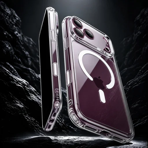iPhone 18 Pro / iPhone 17 Pro priehľadné puzdro ESR Classic Hybrid HaloLock - 2