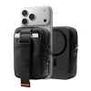 Spigen TinTap ZIP MagFit 2 MagSafe mágneses telefontok övcsipesszel, fekete thumbnail