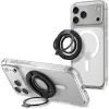Spigen Phone Ring Dual Pop MagSafe S prsteňový držiak na mobil s flexibilným pútkom na prst, čierny (AMP11735) thumbnail