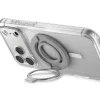 Spigen - Phone Ring Dual Pop MagSafe S (AMP11736) - with Flexible Finger Loop Grip, Dual Magnetic, Silicone - Gray thumbnail