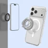Spigen - Phone Ring Dual Pop MagSafe S (AMP11736) - s flexibilným pútkom na prst, duálny magnetický, silikónový - sivý thumbnail