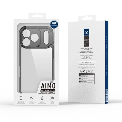 iPhone 17 Pro / 18 Pro čierne puzdro DUX DUCIS AIMO Mag - 11