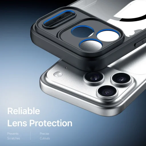 iPhone 17 Pro Max / 18 Pro Max čierne puzdro Dux Ducis AIMO MAG kompatibilné s MagSafe - 6