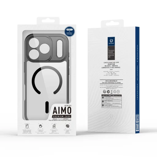 iPhone 17 Pro Max / 18 Pro Max čierne puzdro Dux Ducis AIMO MAG kompatibilné s MagSafe - 10
