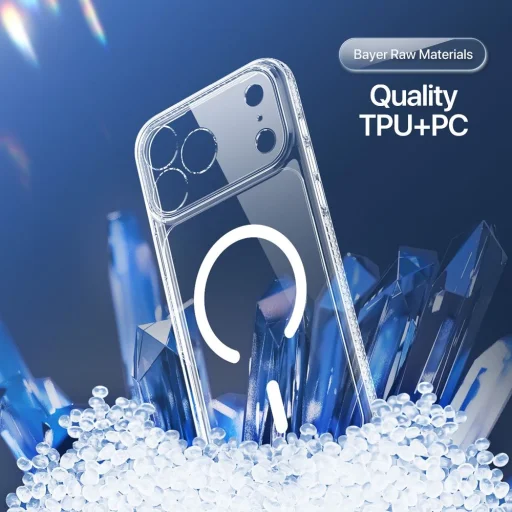 iPhone 17 Pro / 18 Pro DUX DUCIS CLIN priehľadné puzdro kompatibilné s MagSafe - 7