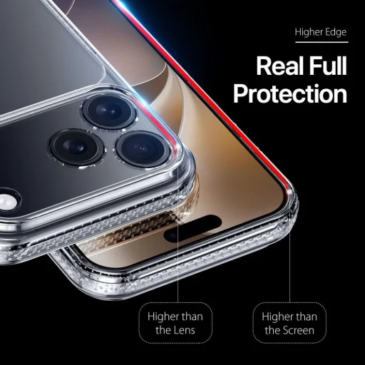 iPhone 17 Pro / 18 Pro priehľadné puzdro DUX DUCIS Clin - 5