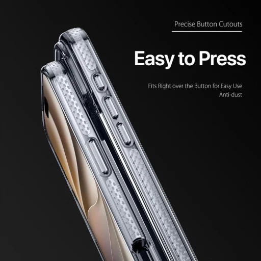 iPhone 17 Pro / 18 Pro priehľadné puzdro DUX DUCIS Clin - 6