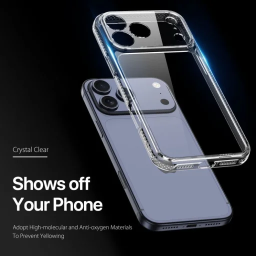 iPhone 17 Pro / 18 Pro priehľadné puzdro DUX DUCIS Clin - 7