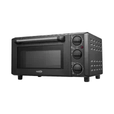 HAUSER TO-1310 mini rúra, 1000 W, 13 litrov, horné a dolné ohrevné telesá, časovač, čierna farba