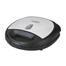 HAUSER ST-629 sendvičovač, max. 800 W, na 2 plátky, nepriľnavý povrch, čierna/inox farba