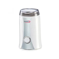 HAUSER G-732 mlynček, 150 W, kapacita 50 g, držiak kábla, nôž z nehrdzavejúcej ocele, biela farba