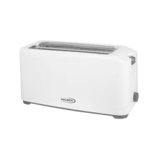 HAUSER T-234 hriankovač, 1450 W, na 4 plátky, automatické vysúvanie pečiva, plynulá regulácia opekania, bielo-sivá farba