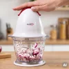 HAUSER C-11 sekáčik, 200 W, 600 ml, plastová nádoba, biela farba thumbnail
