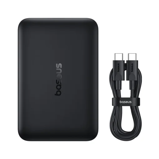 Powerbanka Baseus EnerFill FM11, 10000mAh, 30W, PD + FQI, čierna - 4