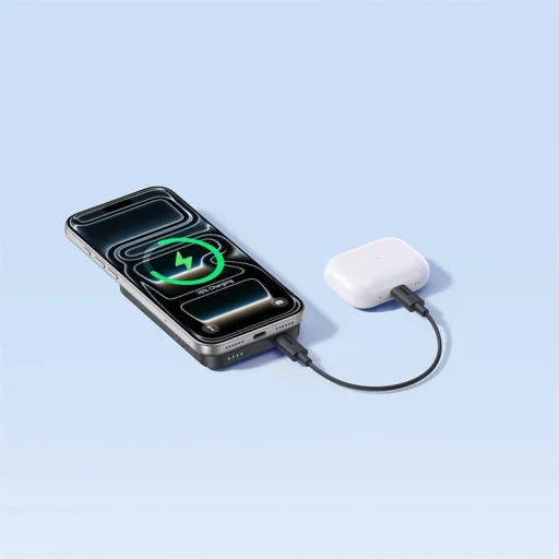 Powerbanka Baseus EnerFill FM11, 10000mAh, 30W, PD + FQI, čierna - 5