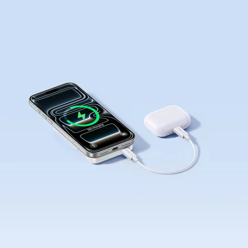 Baseus EnerFill FM11 bezdrôtová powerbanka 10000 mAh 30 W biela - 5