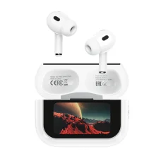 XO DESIGN X48 5th Gen bezdrôtové slúchadlá s nabíjacím puzdrom, biele