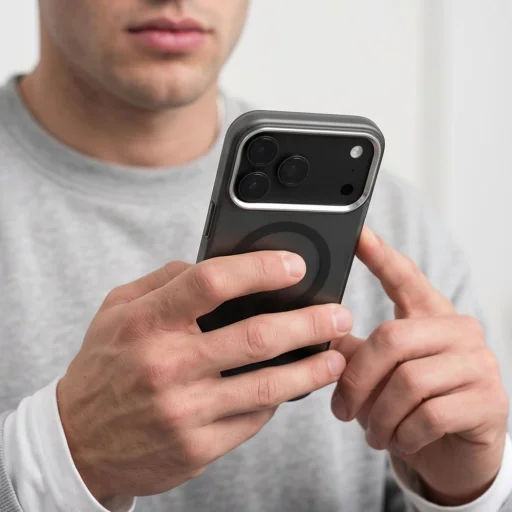 Tech-protect Magzero Magsafe iPhone 17 Pro / 18 Pro matná čierna - 8