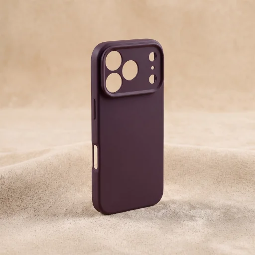 TFO matt TPU telefontok Samsung Galaxy A57 5G készülékhez, bordó - 4