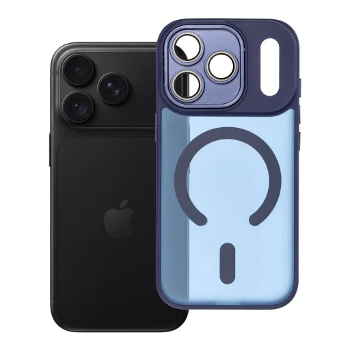 Variete Mag Cover MagSafe kompatibilis tok iPhone 17 Pro / 18 Pro készülékhez, sötétkék - 11