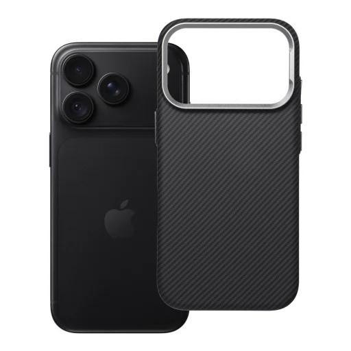  iPhone 17 Pro / 18 Pro fekete K-Look MagSafe-kompatibilis tok - 7