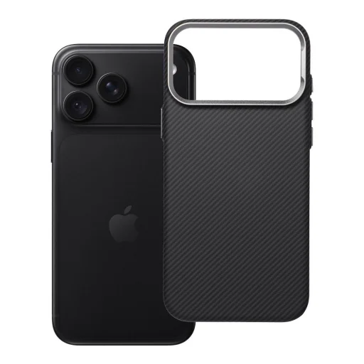  iPhone 17 Pro Max / 18 Pro Max fekete K-Look MagSafe-kompatibilis tok - 7