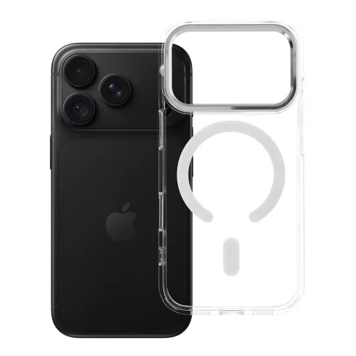 Frame Clear Hybrid Mag priehľadný kryt kompatibilný s MagSafe pre iPhone 17 Pro / 18 Pro - 7
