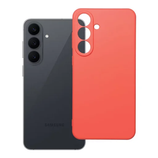  Samsung S25 FE / S26 FE barackszínű szilikon védőtok - 10