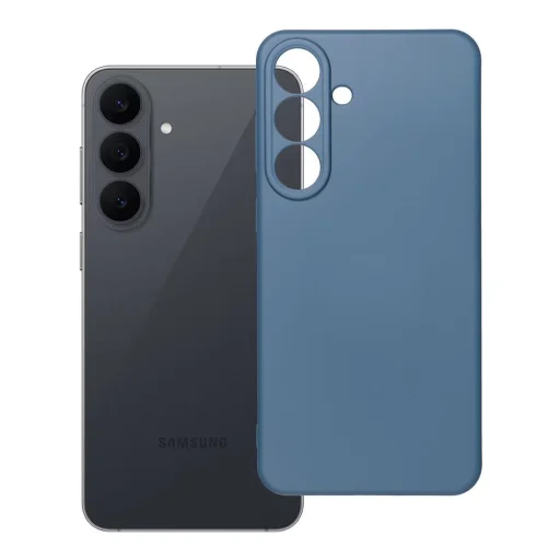 Samsung S25 FE / S26 FE silikónové puzdro, modré - 9