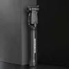 ROCKBROS TM-1701P 80 PSI mini kerékpárpumpa Presta és Schrader szelepekhez, fekete thumbnail