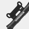 ROCKBROS TM-1701P 80 PSI mini kerékpárpumpa Presta és Schrader szelepekhez, fekete thumbnail
