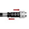 Rockbros SMART-B mini kerékpár kézipumpa 150 PSI, fekete thumbnail