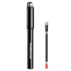 Rockbros SMART-B mini ručná pumpa na bicykel 150 PSI, čierna