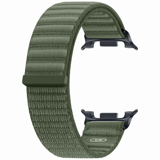 Remienok Samsung Fabric pre Galaxy Watch9 S/M zelený - 1
