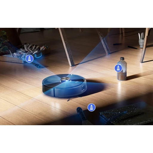 PROSCENIC Q20 Plus robotický vysávač s funkciou mopovania, čierny - 7