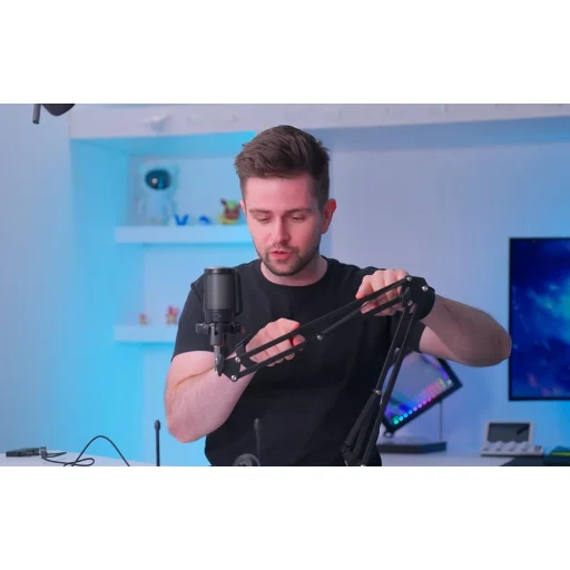 Fifine A6VR piros játékos mikrofon - 6