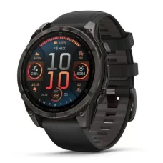 Garmin Fenix 8 47mm, GPS, Silicon Black Band Black EU